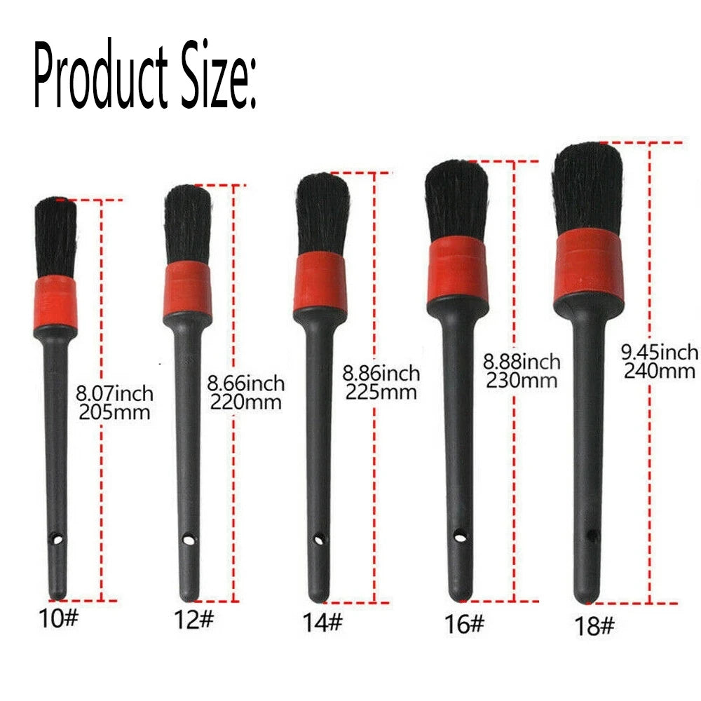 Car Detailing Brush 5pcs