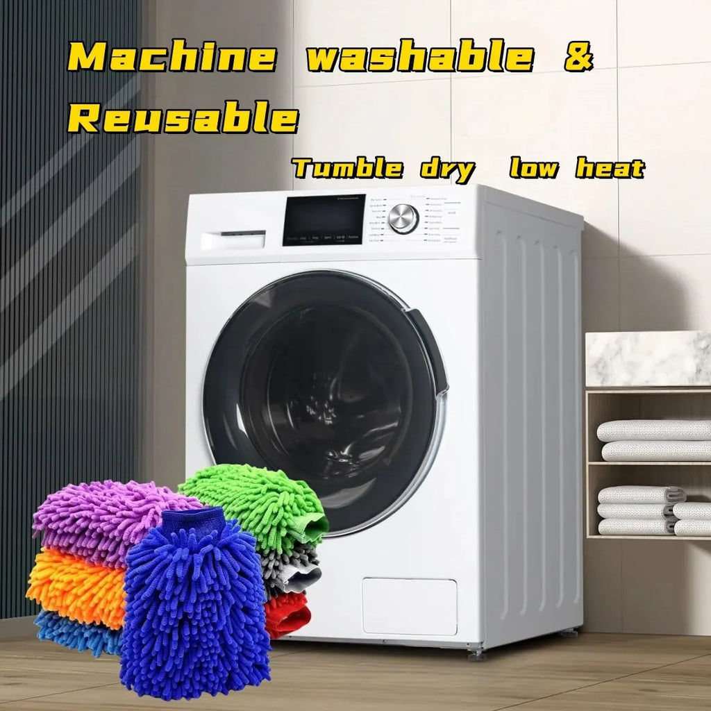 Microfiber Car Wash Mitt Double Sided