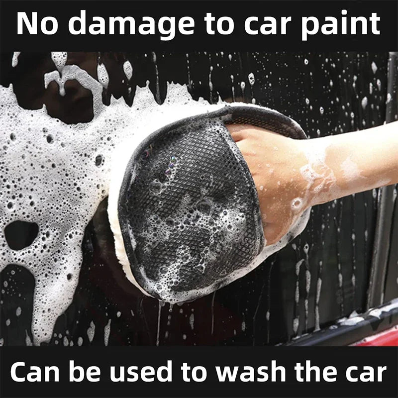 Wool Car Wash Gloves