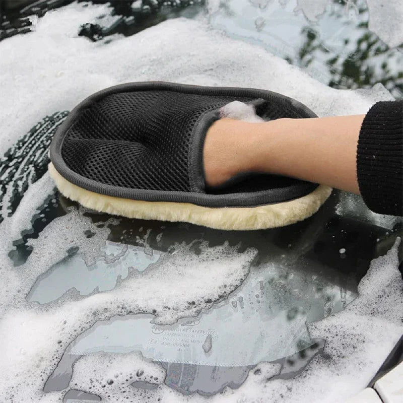 Wool Car Wash Gloves