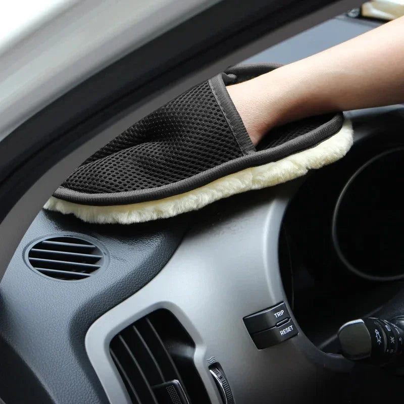 Wool Car Wash Gloves