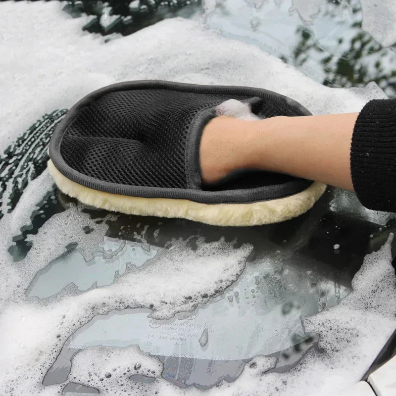 Wool Car Wash Gloves
