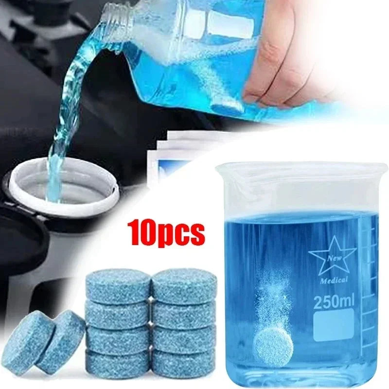 Car Windshield Glass Concentrated Washer Tablets
